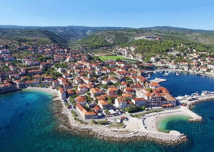 Апартаменты With A Parking Space Postira, Brac - 22164