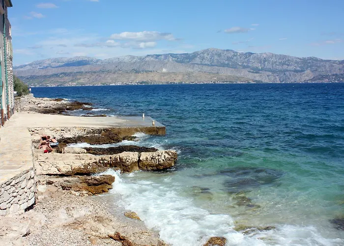 With A Parking Space Postira, Brac - 22164 Апартаменты Постира