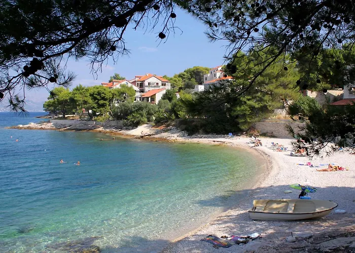 Апартаменты With A Parking Space Postira, Brac - 22164
